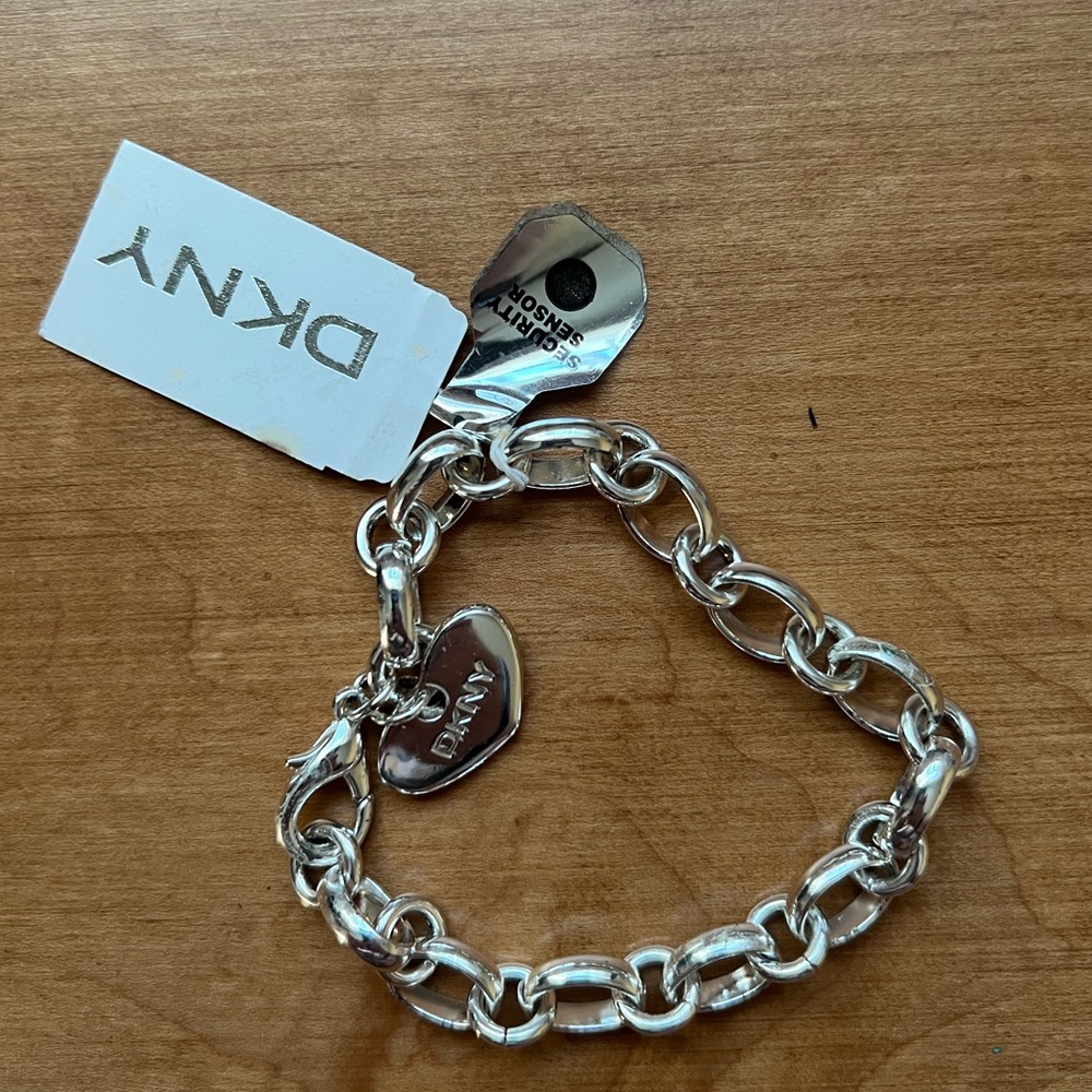 90s SILVER CHAIN BRACELET